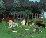 Holy Mountain III 1945 By Horace Pippin