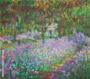 The Artist's Garden Giverny 1900 By Claude Monet
