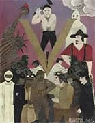 Mr Prejudice 1943 By Horace Pippin