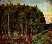 Landscape with Trees By Aristarkh Vasilyevich Lentulov