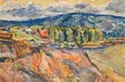 Zhiguli Mountains By Aristarkh Vasilyevich Lentulov