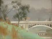 Punt Road Bridge, Yarra River By Clarice Beckett