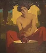 The Grape The Wine Maker By Arthur Frank Mathews
