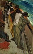In The Steerage By George Luks