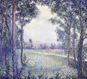 On The Way to Liimetz Giverny By Theodore Earl Butler