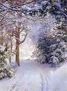 Snowy Landscape By Walter Launt Palmer