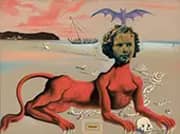 Shirley Temple the Youngest Sacred Monster of Contemporary Cinema 1939 By Salvador Dali