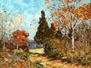 Autumn Flat Rock Hill Old Lyme By Clark Voorhees