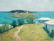 Looking Towards The Dockyard from Somerset By Clark Voorhees