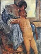 Mother Love By Lovis Corinth