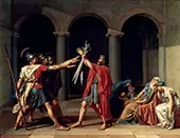 Oath of the Horatii 1784 By Jacques-Louis David