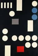 Composition with Rectangles and Circles By Sophie Taeuber Arp
