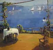 On The Porch By Selden Connor Gile