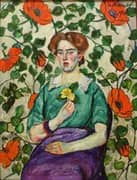 Portrait of a Woman II By Ilya Mashkov