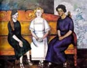 Three Sisters 1911 By Ilya Mashkov