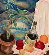 The Wine Bottle By Rinaldo Cuneo