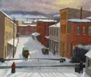 Drifting Snow By John Sloan
