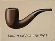 Treachery of Images c1929 By Rene Magritte