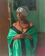 Aicha Goblet By Felix Vallotton