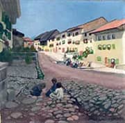 Rue de Gruyeres By Felix Vallotton