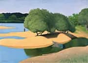 Sands on The Edge of The Loire 1923 By Felix Vallotton