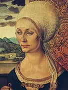 Portrait of Elisabeth Tucher By Albrecht Durer
