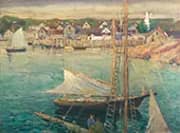 Morning Light Rockport c1925 By Jonas Lie