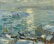 The Old Ships Draw to Home Again By Jonas Lie