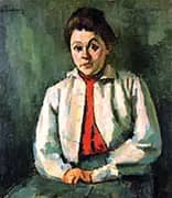 Helene in Red Waistcoat By Alexej von Jawlensky