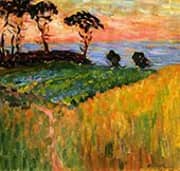 Landscape near Marseille By Alexej von Jawlensky