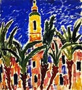Oriental City By Alexej von Jawlensky