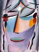 Saviours Face The Smile By Alexej von Jawlensky