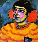 Spanish Woman By Alexej von Jawlensky