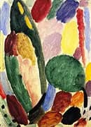 Variation When The Lark is Singing By Alexej von Jawlensky
