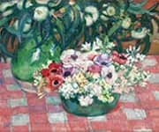 Anemones and Eucalyptus By Theo van Rysselberghe