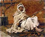 Guard Resting By Theo van Rysselberghe