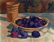 Still Life with Plums 1926 By Theo van Rysselberghe