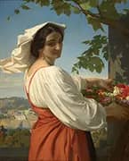 La Chiaruccia 1848 By Alexandre Cabanel