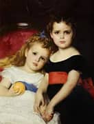 The Sutton Sisters By Alexandre Cabanel