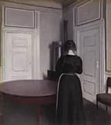 Interior 1899 By Vihelm Hammershoi