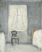 Interior Sovekammer 1890 By Vihelm Hammershoi