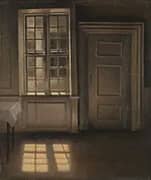 Sunlight on The Floor 1906 By Vihelm Hammershoi