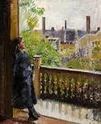 Balcony in Gronnegate By Christian Krohg