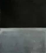Untitled Black and Gray 1969 By Mark Rothko (Inspired By)