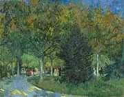 Path in The Park 1888 By Vincent van Gogh