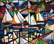 Boats Undated By Amadeo de Souza Cardoso