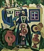 Popular Song and Bird from Brazil 1916 By Amadeo de Souza Cardoso