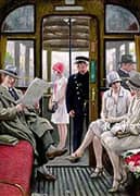 Copenhagen Tram By Paul Gustav Fischer