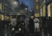 Evening Stroll By Paul Gustav Fischer