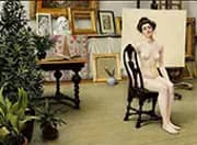 The Artist's Studio 1904 By Paul Gustav Fischer